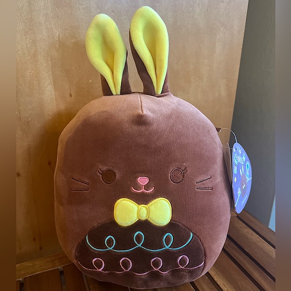 NWT Chocolate Bunny SET Squishmallows FTM Dinora & Tandy Select Series rabbit - Picture 4 of 16